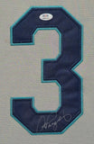 FRAMED SEATTLE MARINERS ALEX RODRIGUEZ AUTOGRAPHED SIGNED JERSEY PSA COA