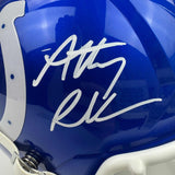 Autographed/Signed Anthony Richardson Full Size Football Helmet Fanatics COA