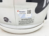 CHRIS CARSON AUTOGRAPHED SEAHAWKS AMP GRAY SPEED MINI HELMET FANATICS 216810