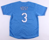 Ned Yost Signed K.C. Royals Jersey (JSA COA) 2015 World Series Winning Manager