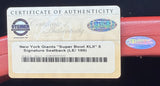 Multi-Signed/Auto by (5) New York Giants Auth Stadium Seatback Steiner XHC21