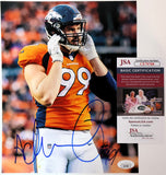 Adam Gotsis Autographed Denver Broncos 8x10 Photo JSA COA