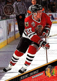 Jeremy Roenick Signed Chicago Blackhawks Hockey Stick Ins "513 Goals"(Schwartz)