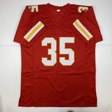 Autographed/Signed CHRISTIAN OKOYE Kansas City Red Football Jersey JSA COA Auto