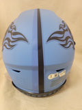 EDDIE GEORGE SIGNED TENNESSEE TITANS F/S RAVE SPEEDFLEX HELMET FANATICS QR