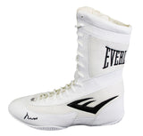Muhammad Ali Signed White Everlast Boxing Shoe Size 13 Auto 10! PSA/DNA #4A54370