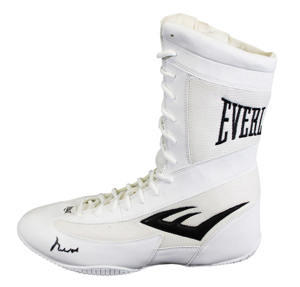 Muhammad Ali Signed White Everlast Boxing Shoe Size 13 Auto 10! PSA/DNA #4A54370
