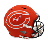 Keenan Allen Signed Chicago Bears Speed Full Size AMP NFL Helmet