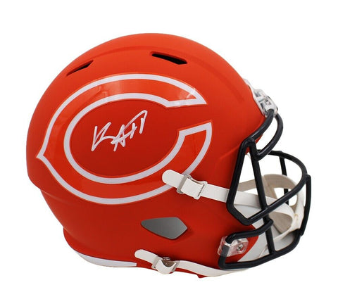 Keenan Allen Signed Chicago Bears Speed Full Size AMP NFL Helmet