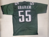 BRANDON GRAHAM SIGNED PRO STYLE CUSTOM XL JERSEY WITH BECKETT QR COA