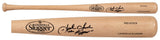 Jack Clark Signed Louisville Slugger Pro Blonde Baseball Bat w/Ripper - (SS COA)
