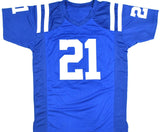 DJ Giddens Autographed Blue Pro Style Jersey - Beckett W Hologram *Black