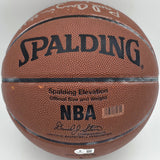 Paul Arizin Autographed Leather Basketball Warriors Beckett