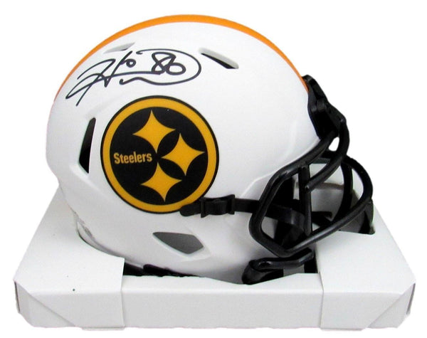 Hines Ward Signed/Autographed Steelers Lunar Eclipse Mini Helmet JSA 161132