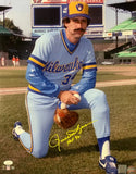 Rollie Fingers Signed Milwaukee Brewers Jersey (JSA COA) 1992 H.O.F/ 1981 AL MVP