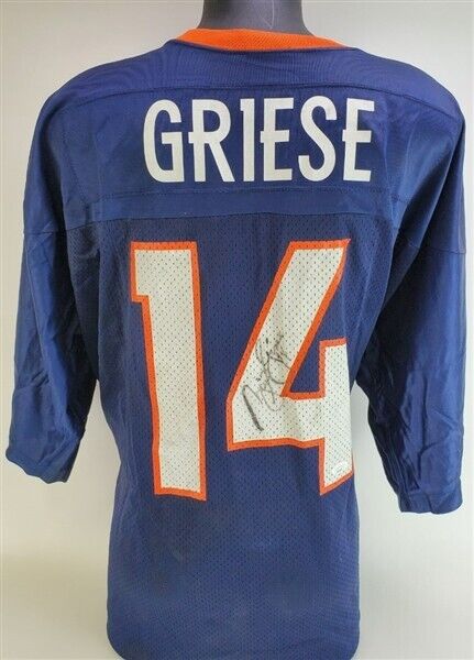 Brian Griese Signed Denver Bronco Nike Replica Jersey (JSA COA) 2000 Pro Bowl QB