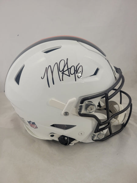 MYLES GARRETT SIGNED CLEVELAND BROWNS ALT SPEEDFLEX AUTHENTIC HELMET BECKETT QR