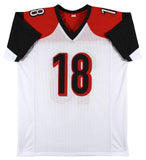 A.J. Green Authentic Signed White Pro Style Jersey BAS Witnessed