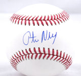 Otis Nixon Autographed Rawlings OML Baseball - Beckett W Hologram *Blue