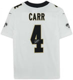 Derek Carr New Orleans Saints Autographed Nike Black Limited Jersey