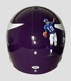 Fran Tarkenton Vikings Signed/Ins Full Size TK Suspension Helmet PSA/DNA 205137