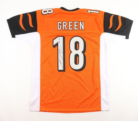 A J Green Signed Cincinnati Bengals Jersey (JSA COA) 7xPro Bowl Wide Receiver