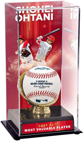 Shohei Ohtani Los Angeles Angels 2021 AL MVP Sublimated Display Case with Image