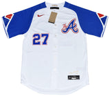 AUSTIN RILEY SIGNED ATLANTA BRAVES #27 CITY CONNECT NIKE LIMITED JERSEY FANATICS