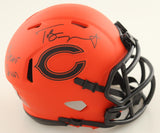 Tyson Bagent Signed Chicago Bears Mini Helmet (Beckett) Da Bears #2 Quarterback