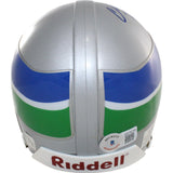 Chad Brown Signed Seattle Seahawks VSR4 Replica Mini Helmet Beckett 44215