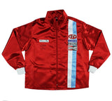 Richard Petty Signed NASCAR STP Red Zipper Uniform Jacket