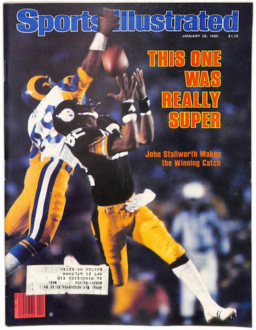 January 28, 1980 John Stallworth Steelers SB XIV Sports Illustrated 181679