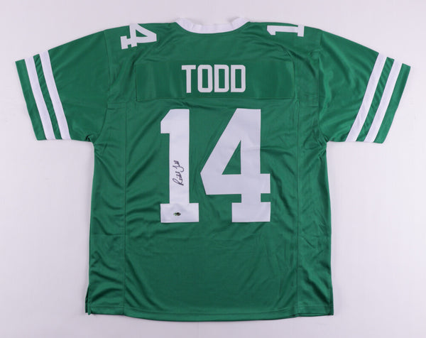 Richard Todd Signed New York Jets Jersey (RSA) N.Y Quarterback 1976-1983