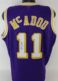 Bob McAdoo Signed Los Angeles Lakers Jersey (JSA COA) NBA HOF 2000 / 2xChampion