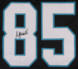 Wesley Walls Signed Carolina Panthers Black Jersey (JSA COA)5xPro Bowl Tight End