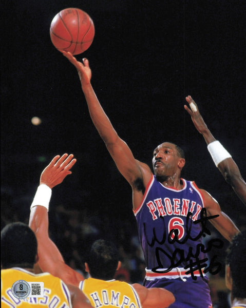 Walter Davis Autographed Signed 8x10 Photo Phoenix Suns Beckett BAS QR #BS30261
