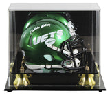 Jets Darrelle Revis Signed 2019-23 TB Speed Mini Helmet W/ Case BAS Witnessed