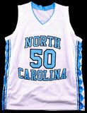 Tyler Hansbrough Signed North Carolina Tar Heels Jersey (Beckett) 2009 Pacers Pk