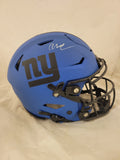 ABDUL CARTER SIGNED NEW YORK GIANTS RAVE SPEEDFLEX HELMET BECKETT QR