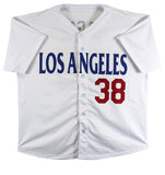 Eric Gagne "Cy 03" Authentic Signed White Pro Style Jersey BAS Witnessed