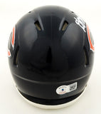 D. J. Moore Signed Bears Speed Mini Helmet (Beckett) Chicago's #1 Wide Receiver