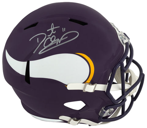 Daunte Culpepper Signed Vikings T/B Riddell F/S Speed Replica Helmet - (SS COA)