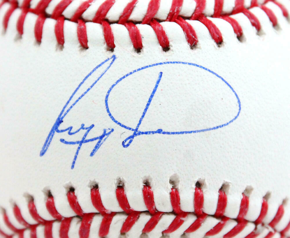 Oml Ryan Howard Autographed Rawlings OML Baseball-JSA W *Blue – Super ...