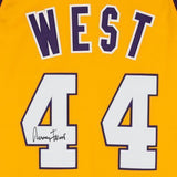Signed Jerry West Lakers Jersey