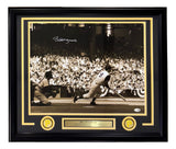 Bill Mazeroski Signed Framed 16x20 Pittsburgh Pirates Photo JSA QR Hologram