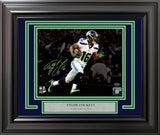 Tyler Lockett Signed Framed 8x10 Photo Seattle Seahawks Spotlight MCS Holo