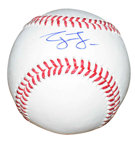 GEORGE LOMBARD JR SIGNED NEW YORK YANKEES RAWLINGS OFFICIAL MLB BASEBALL BECKETT