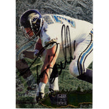 Tony Boselli Autographed/Signed 1996 Fleer Metal #56 Trading Card Beckett 59184