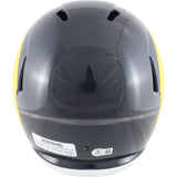 Marshall Faulk Autographed St. Louis Rams F/S TB Helmet Beckett Witness 50934