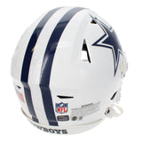 Emmitt Smith Autographed Cowboys White 2022 Alternate Speedflex Helmet Beckett